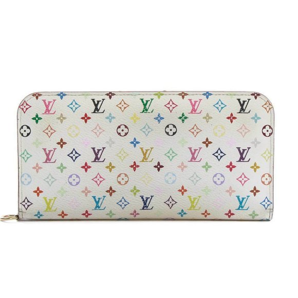 Louis Vuitton Handbags - Louis Vuitton Multi-color White Insolite long wall